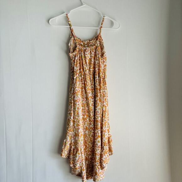 Art Class Boho Floral High Low Skort Style Dress - Picture 2 of 6